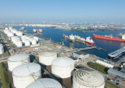 Acquisition of three major seaborne oil terminals in Europe