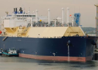 The acquisition of new build LNG carriers